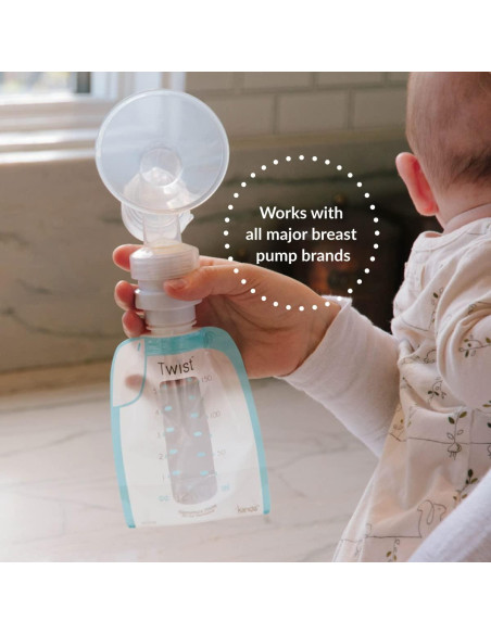Kiinde Twist Set de 6 Bolsas de Almacenamiento de Leche Materna Kiinde Twist Set de 6 Bolsas de Almacenamiento de Leche Materna