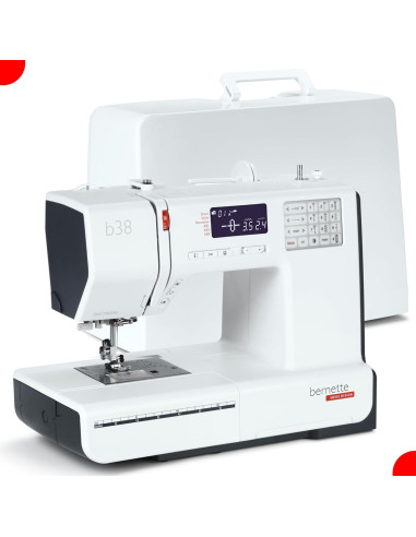 Máquina de Coser Computarizada Bernette B38 - 394 Puntadas, LCD