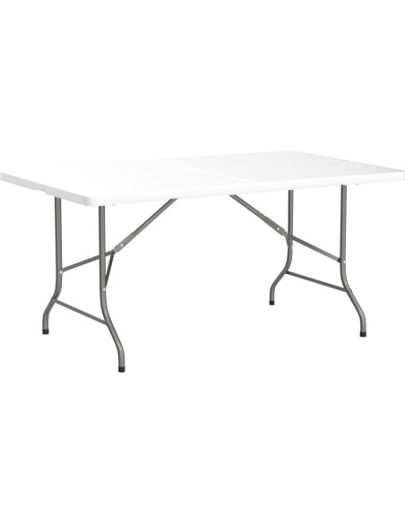 Mesa Plegable Blanca 6 Pies Increíble por Menos - Portátil Mesa Plegable Blanca 6 Pies Increíble por Menos - Portátil
