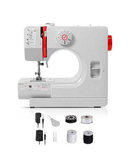 Máquina de Coser Portátil Wallecom para Principiantes - 12 Puntadas Máquina de Coser Portátil Wallecom para Principiantes - 12 Puntadas