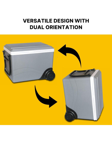 Enfriador Calentador Portátil Koolatron 34L 12V con Ruedas