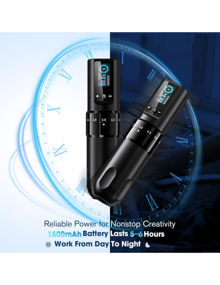 Máquina de Tatuaje Inalámbrica INKin 1600mAh Ajustable 2.2-4.2mm Máquina de Tatuaje Inalámbrica INKin 1600mAh Ajustable 2.2-4.2mm