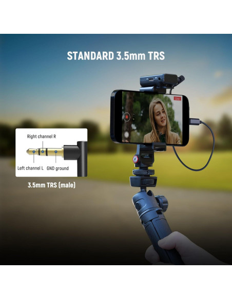 Cable de Audio NEEWER 3.5mm TRS a USB C y iOS - LM17 Cable de Audio NEEWER 3.5mm TRS a USB C y iOS - LM17