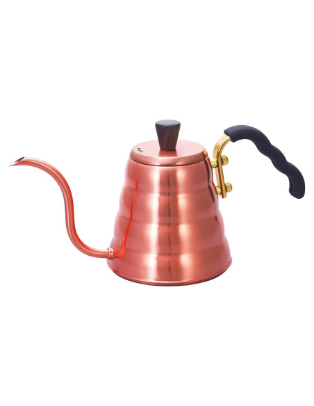 Tetera de Goteo Hario VKBN-90CP Cobre 700 ml con Tapa de Madera Tetera de Goteo Hario VKBN-90CP Cobre 700 ml con Tapa de Madera
