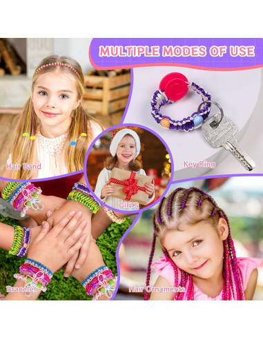 Kit de Pulseras de Amistad HFWDGTAO 169PCS para Niñas