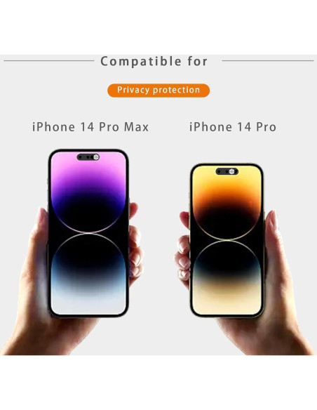 Cubierta de Cámara Frontal EYSOFT para iPhone 14 Pro Max - 2 Paquete, Plata Cubierta de Cámara Frontal EYSOFT para iPhone 14 Pro Max - 2 Paquete, Plata