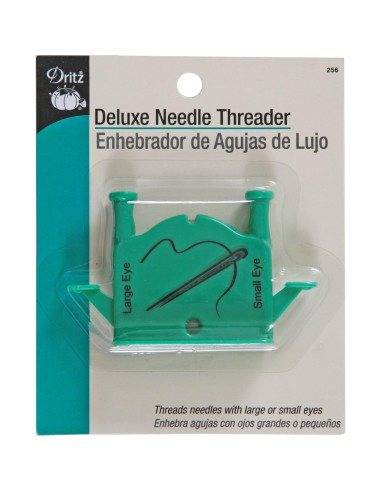 Enhebrador de Agujas Deluxe Dritz 256 Verde 1 Unidad