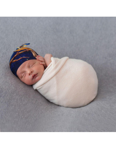 Gorro Transpirable para Bebés Pájaro Rojo 0-6 Meses