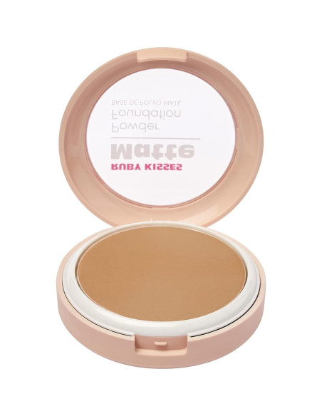 Ruby Kisses Polvo Compacto Mate 45g - Cobertura Completa Caramelo Ruby Kisses Polvo Compacto Mate 45g - Cobertura Completa Caramelo