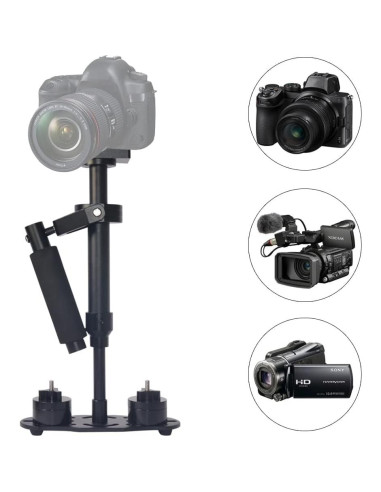 Estabilizador de Video Mcoplus 40cm para Cámaras DSLR hasta 1.5kg