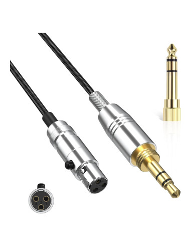 Cable de Audio Toxaoii 2m Compatible con Beyerdynamic y AKG