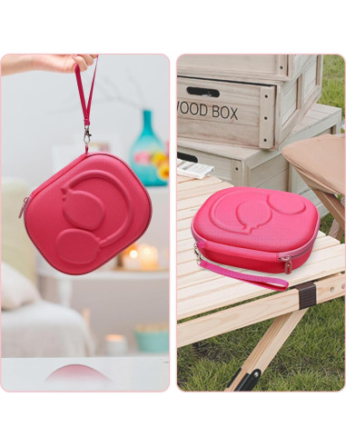 Funda Dura XANAD Rosa para Auriculares JBL Live y Tune