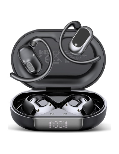 Auriculares Bluetooth 5.4 STECEi G219 Oído Abierto IPX7 36H