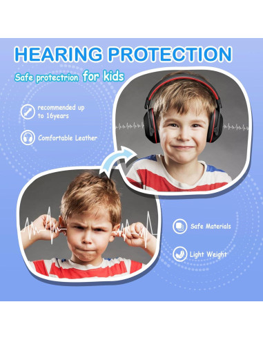Auriculares para Niños con Cancelación de Ruido SNR 29dB