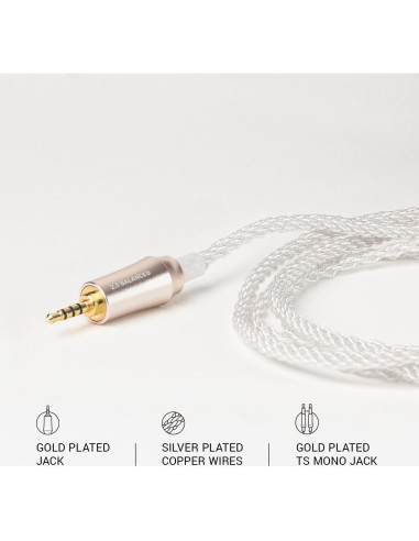 Cable de audio equilibrado 2.5mm Meze Audio 99 Series 1.2m