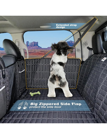 Funda de Asiento Trasero para Perros Reliadura - Grande, Impermeable Funda de Asiento Trasero para Perros Reliadura - Grande, Impermeable