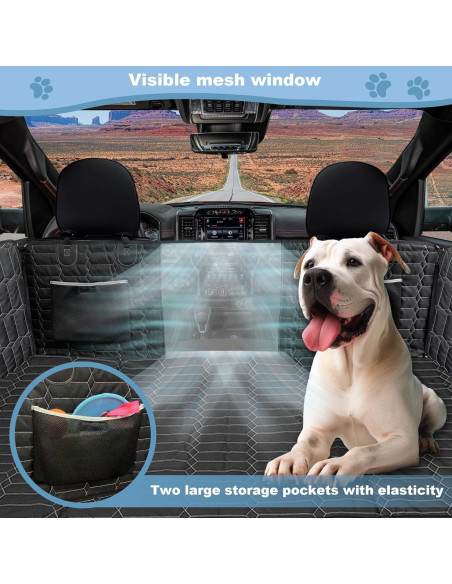 Funda de Asiento Trasero para Perros Reliadura - Grande, Impermeable Funda de Asiento Trasero para Perros Reliadura - Grande, Impermeable