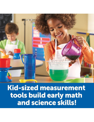 Conjunto de Mezcla y Medida Learning Resources 22 Piezas 3+