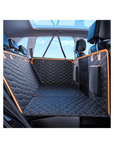 Funda de Asiento Trasero para Perros MIXJOY - Extensor Negro Funda de Asiento Trasero para Perros MIXJOY - Extensor Negro