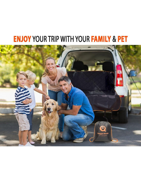 Cubierta de Asiento para Perros Doggie World Estándar Naranja Cubierta de Asiento para Perros Doggie World Estándar Naranja