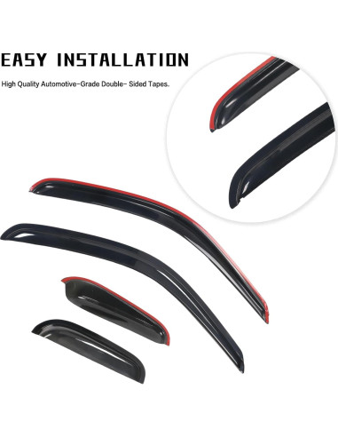 Protectores de Lluvia Aumivoron para Toyota Tacoma 1995-2004