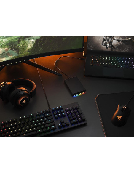 Disco Duro Externo Seagate FireCuda 5TB USB 3.2 RGB Gaming Disco Duro Externo Seagate FireCuda 5TB USB 3.2 RGB Gaming