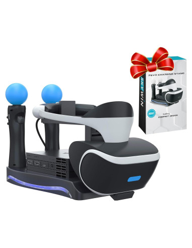 Soporte de Carga y Exhibición Skywin para PSVR y Controladores Move