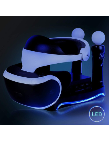 Soporte de Carga y Exhibición Skywin para PSVR y Controladores Move