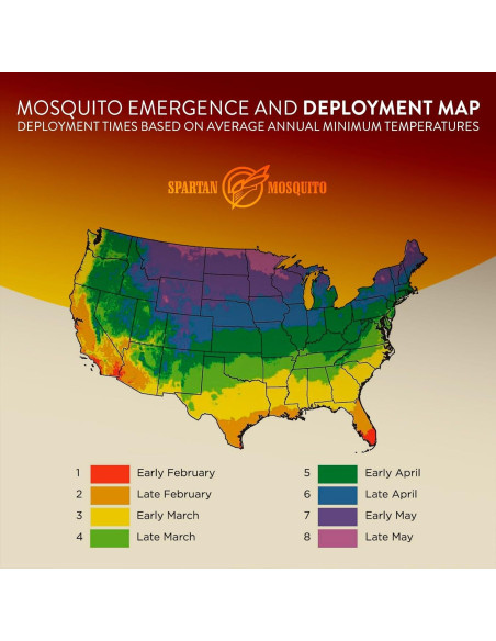 Asesino de Mosquitos Spartan Mosquito Pro Tech 4 Tubos 0.4 Ha Asesino de Mosquitos Spartan Mosquito Pro Tech 4 Tubos 0.4 Ha