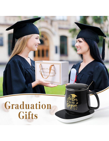 Set Taza de Cerámica de Graduación Baderke con Calentador Set Taza de Cerámica de Graduación Baderke con Calentador