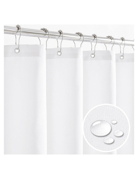Funda de Ducha Impermeable Felisa 182.88x182.88 cm Blanca Funda de Ducha Impermeable Felisa 182.88x182.88 cm Blanca