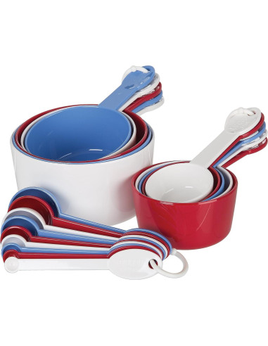 Juego de Medición 19 Piezas PrepWorks - Tazas y Cucharas Métricas