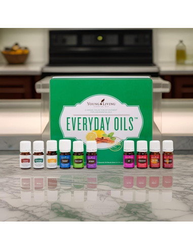 Set de Aceites Esenciales 100% Puros Young Living - 10 Mezclas
