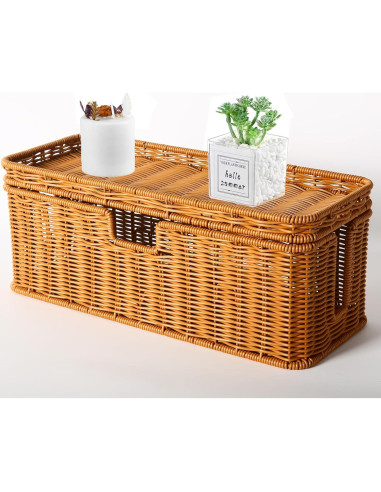 Caja Organizadora de Cables Quincry Natural 41.7x17x16.5cm