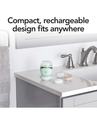 Cepillo Facial Limpiador Eléctrico Brightline Sonic 6 Intensidades