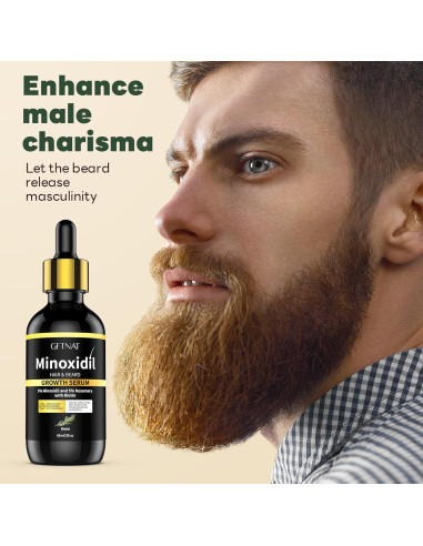 Suero de Crecimiento Capilar 5% Minoxidil GFTNAT 120ml