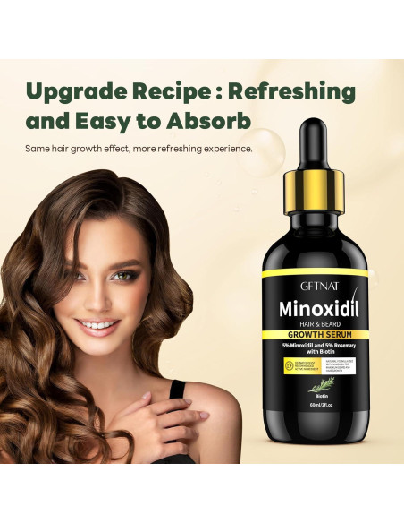 Suero de Crecimiento Capilar 5% Minoxidil GFTNAT 120ml Suero de Crecimiento Capilar 5% Minoxidil GFTNAT 120ml