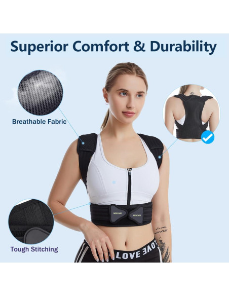 Corrector de Postura Mercase Grande para Hombres y Mujeres Corrector de Postura Mercase Grande para Hombres y Mujeres