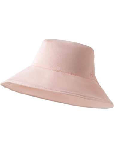 Sombrero de Cubo Plegable para Mujeres - Secado Rápido Rosa