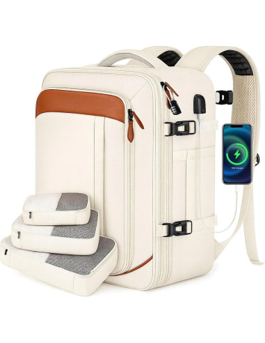 Mochila de Viaje Vancropak 40L Expandible para Laptop 17"