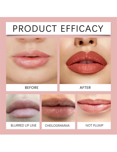 Juego de 3 Lápices de Labios Peel Off Baorder 28.35g