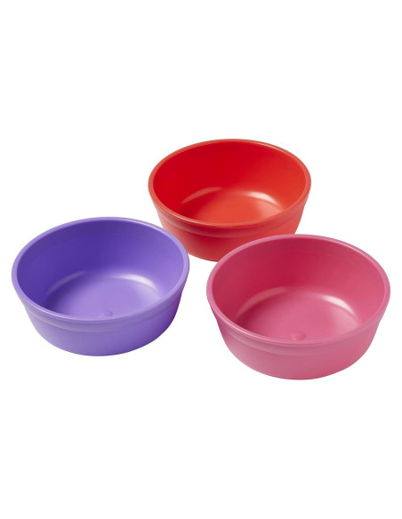 Set de 3 Tazones ECR4Kids Mi Primer Tazón - Libre de BPA Set de 3 Tazones ECR4Kids Mi Primer Tazón - Libre de BPA