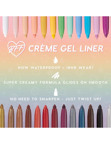 Eyeliner en Gel ColourPop BFF - A Prueba de Agua Sunnyvale 0.28g Eyeliner en Gel ColourPop BFF - A Prueba de Agua Sunnyvale 0.28g