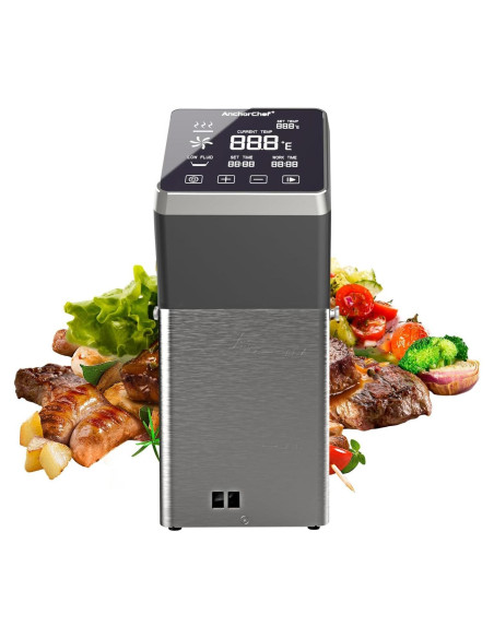 Circulador de Inmersión Sous Vide AnchorChef 1400W 60L Táctil Circulador de Inmersión Sous Vide AnchorChef 1400W 60L Táctil