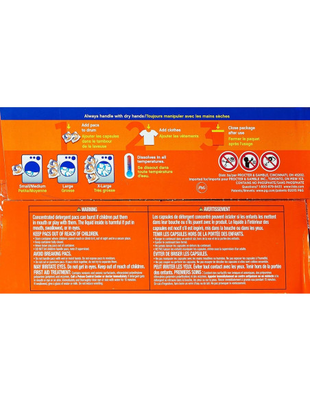 Detergente Tide Pods Meadow de Primavera 152 Unidades Detergente Tide Pods Meadow de Primavera 152 Unidades