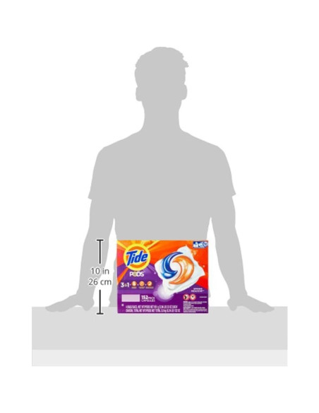 Detergente Tide Pods Meadow de Primavera 152 Unidades Detergente Tide Pods Meadow de Primavera 152 Unidades
