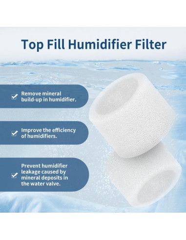 Paquete de 30 Filtros de Reemplazo para Humidificador LEVOIT