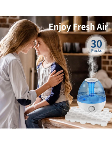 Paquete de 30 Filtros de Reemplazo para Humidificador LEVOIT