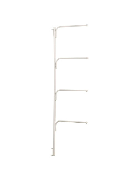 Barra de Toallas Familiar Household Essentials Clutterbuster Blanca Barra de Toallas Familiar Household Essentials Clutterbuster Blanca