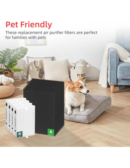 Filtros de Reemplazo HEPA APPLIANCEMATES HPA100 para Honeywell Filtros de Reemplazo HEPA APPLIANCEMATES HPA100 para Honeywell